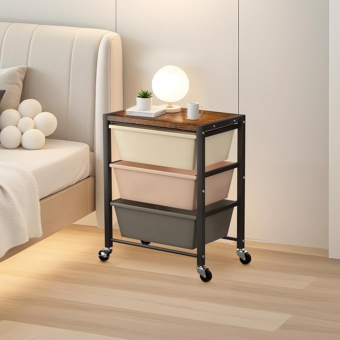 Bedside Storage Organizer Ideas for Small Bedrooms and Cluttered Nightstands