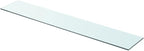 Shelf Panel,Bathroom Shelves,Decor Shelf,Display Shelf,Cloud Shelf,Shelves for Bedroom,Square Wall Shelf,for Bathroom, Living Room, Bedroom, Kitchen, Glass Clear 35.4"x5.9"