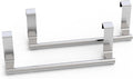 Towel Rack for Cabinet, Strong Steel Kitchen Over Cabinet Towel Bar Holder, 9" Wide - 2 Pack