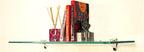 Spancraft Glass C-12x24-Brushed Bronze Cardinal Glass Shelf, Brushed Bronze, 12" x 24"