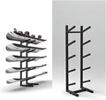 Snowboard Storage Rack,Floor-Standing ski Storage Rack, Home Gym Storage Rack, Sample Board Display Rack, Exercise mat Storage Rack (Black 35x25x84 cm/14x10x33 in)
