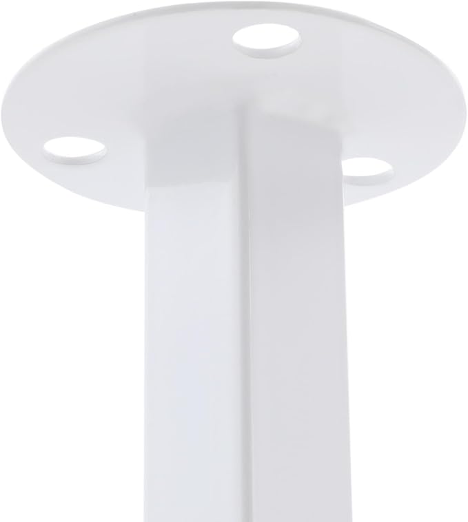 Hanging Wine Rack, 39in Heavy Duty Ceiling Mounted Wine Bottle & Glass Holder, 150lbs Load Capacity Storage Rack, for Bar, Kitchen, Restaurant, Cellar (White)