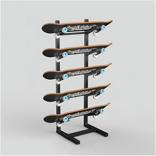 Snowboard Storage Rack,Floor-Standing ski Storage Rack, Home Gym Storage Rack, Sample Board Display Rack, Exercise mat Storage Rack (Black 35x25x84 cm/14x10x33 in)