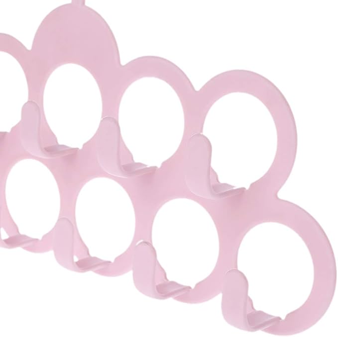 11Holes Clothes Tie Belt Shawl Scarf Hanger Display Holder Closet Organizer Hook