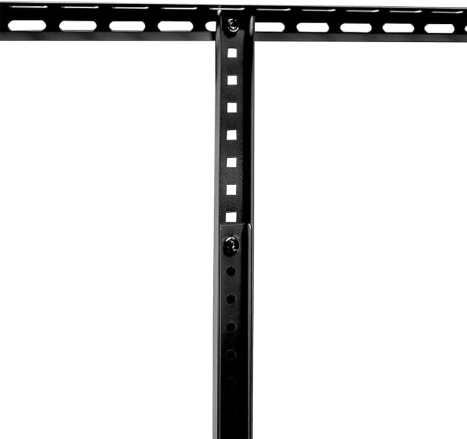 Overhead Garage Storage Rack, 96" × 24" Heavy-Duty Steel Ceiling Mounted Shelf, Adjustable Height 22"–40", 400 Lbs Load Capacity, Garage Ceiling Organizer for Seasonal Storage,Black
