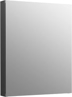 Kohler 81145-DA1 Maxstow Frameless Surface Mount Bathroom Medicine Cabinet, 20 in. W x 24 in. H, Dark Anodized Aluminum