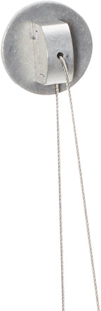 Spancraft Glass CR-10x42-Brushed Steel Crane Glass Shelf, Brushed Steel, 10" x 42"