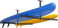Stainless Steel Ceiling Storage Rack, 10"-18" Height Adjustable,Kayak Overhead Garage Storage Rack, Holds 200 lbs, for High-Altitude Storage of Kayaks, Surfboards, Canoes, Skis, and Ladders