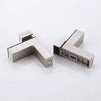 KES Bathroom Shelf, Tempered Glass Shelf 14 Inch 8MM-Thick Wall Mount Rectangular, Brushed Nickel Bracket, BGS3201S35-2