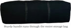 Extra Large Storage Duffle Bag for Travel, Black Oversized Giant Big Traveling Duffle Bag