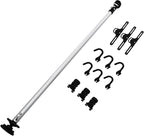 LYNICESHOP Bike Stand, 3 Bike Storage Rack Vertical Bracket for Bicycles, 360° Adjustable Hook Indoor Bike Storage Pole Stand for Garage Indoor Apartment
