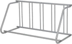 Floor Bike Rack,Single-Side 5-Bike Rack 60 in L,Grid Bike Rack In Ground,Freestanding Bicycle Floor Parking Stand,Stand Bike Racks for Garages Streets Yards Bike Events