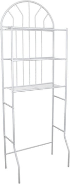 MOCHAG Over The Toilet Storage Shelf, 3-tier Over Toilet Bathroom Organizer Rack, 66lbs Load Capacity, Freestanding Space Saver Bathroom Storage Shelves for Home Bathroom Laundry, 24.8*13.4*69.7in