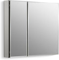 Kohler CB-CLC3026FS Bathroom Medicine Cabinet with Mirror, Beveled Mirror Doors, Adjustable Shelves, Rectangular Beveled Edge, 30 in. W x 26 in. H
