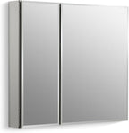 Kohler CB-CLC3026FS Bathroom Medicine Cabinet with Mirror, Beveled Mirror Doors, Adjustable Shelves, Rectangular Beveled Edge, 30 in. W x 26 in. H
