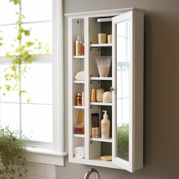 Upgrade Your Medicine Cabinet with a Sturdy Replacement Shelf- Full Lengths (12", 12.5",12.75", 13", 13.25", 13.5", 13.75", 14" and 14.5") - Depth 3 Inches | Warp Resistant Plywood (14)