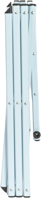 Household Essentials Folding Clothes Drying Rack with Strong Steel Frame and 11 Coated Dowels, White