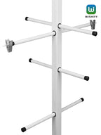 Hockey Gear Dryer Rack – Heavy Duty Metal Sports Equipment Drying & Storage Stand for Hockey, Football, Lacrosse Gloves, Pads, Helmets – Vertical Space-Saving Organizer