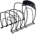 Lodge 5-Tier, Kitchen and Pantry Cast Iron Cookware Storage Organizer, Steel Construction, Matte Black