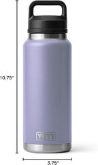 YETI Rambler 36 oz Bottle, Vacuum Insulated, Leakproof, Stainless Steel with Chug Cap | Vacuum Insulated, Leakproof, with Chug Cap