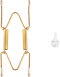 Bilillo Plate Hangers for The Wall, Suitable for 3.5-4.5 inch Decorative Plate, Stainless Steel Invisible Heavy Duty Wire Plate Holder with Wall Hooks, Plate Hangers for Displaying Plates