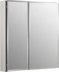 Kohler CB-CLC2526FS Bathroom Medicine Cabinet with Mirror, Beveled Mirror Doors, Adjustable Shelves, Rectangular Beveled Edge, 25 in. W x 26 in. H