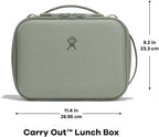 Hydro Flask Carry Out Lunch Box – Insulated Adult Lunch Cooler for Men and Women 5 L Sandpiper