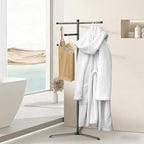 Pool Towel Rack Outdoor 60 Inch Height Outdoor Towel Rack For Pool Heavy-Duty Towel Stand Rustproof & Slip-Resistant Towel Drying Rack Suitable For Indoor Use For Towels, Clothing, Swim Rings, Goggles