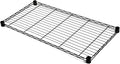 Quantum Storage Systems 1848BK Wire Add-On Shelf Black Epoxy 48" W x 18" D
