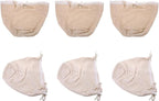 LUOZZY 6pcs Removable Laundry Basket Liner Washable Cloth Insert Cover Replacement for Home Seasonal Decoration