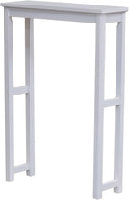 Dorset Over-the-Toilet Storage Shelf – 27" W x 37" H Space Saver Rack with Single Open Shelf for Towels & Toiletries – Minimalist Modern Design & Easy Assembly Bathroom Organizer by Alaterre Furniture