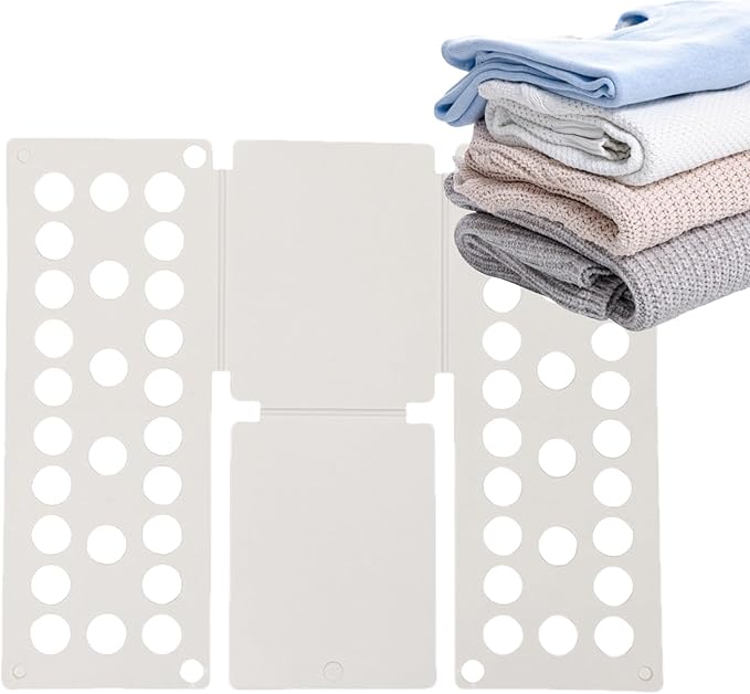 Shirt Folder Board, Laundry Sorter Helper Liner, Clothes Folder Folding Board, Laundry Organizer for Home Dorm Travel Adults Clothing