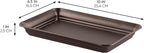 iDesign Decorative Countertop Vanity Tray Organizer for Bathroom, Bedroom, Closet, Entryway, Set of 2, 9.7" x 6.3" x 1", Bronze