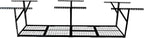 2 X 8 FT Garage Ceiling Storage Racks, Heavy Duty Overhead Garage Storages Rack with Adjustable Hight, Metal Hanging Garages Storage Rack with Support Rod, 22''- 40" Adjustable, 450 LBS (Black, 2x8FT)