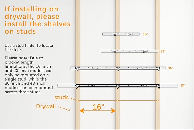 BAYKA White Floating Shelves for Wall – Rustic Wood Wall Shelves with Metal Brackets for Bathroom, Bedroom, Kitchen, or Living Room Decor Organization – Set of 3, Sturdy Storage with 22lb Capacity