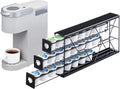 FlagShip K Cup Holder Drawer 3 Tier Coffee Pod Holder for K Pod Save Space Countertop Kitchen (24 Pods Capacity)