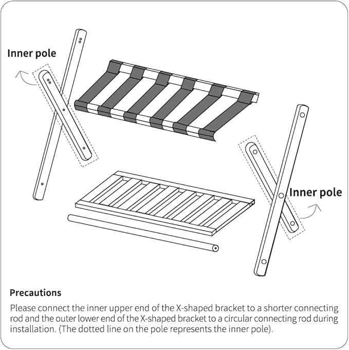 2 Pack Bamboo Luggage Rack for Guest Room, 26.77" Folding Wide Suitcase Stand with Storage Shelf, Thickened Luggage Stand Holder for Bedroom Hotel, Luggage Rack for Suitcases (Brown)