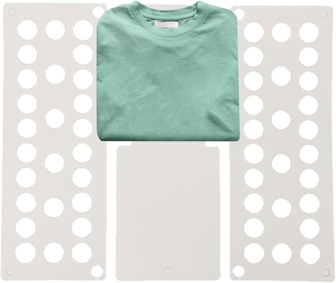 Shirt Folder Board, Laundry Sorter Helper Liner, Clothes Folder Folding Board, Laundry Organizer for Home Dorm Travel Adults Clothing