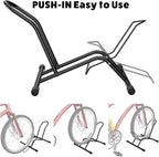 UNITEDPOWER Bike Floor Stand, Adjustable Freestanding Bicycle Storage Parking Rack for Indoor, Outdoor 16''-29" Wheel Stand
