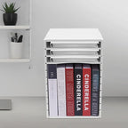 LOYALHEARTDY Vertical Desktop Sorter, 11 Adjustable, Letter-Size Compartments, PVC Organizer for Home Office and Classroom