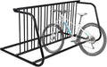 10 Bike Rack Stand, Commercial Grid Dual Sided Bike Rack Ground, Bicycle Storage Stand Floor Parking Stand for Garages, Stores, Schools & Universities, Powder-Coated Steel