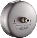 JOOM Retractable Clothesline Stainless Steel Heavy Duty 9Feet(MAX) for Hanging Drying in Bathroom Laundry Hotels, Chrome Finish,Round Style (Brushed Nickel)