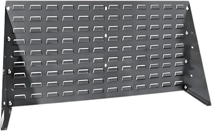 BOX USA BBINR3619 Bench Rack Bin Organizer, 36' x 8' x 19', Gray (Pack of 1 Each)