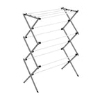 Honey-Can-Do Collapsible Clothes Drying Rack – Durable, Space-Saving Laundry & Towel Rack, Sturdy Clothing Rack for Hanging Clothes Indoors & Outdoors, Steel