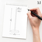 Marmolux Acc - Free Standing Toilet Paper Holder Stand Brushed Steel Finish 1pc - Storage for 4 Rolls of Toilet Tissue SUS 304 Stainless Steel Bathroom - Toilet Holder
