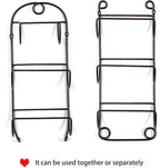 Towel Racks for Bathroom Wall Mounted Metal Wine Rack Towel Shelf Towel Holder for Bath Bronze