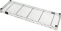 Quantum Storage Systems 2124C Extra Wire Shelf for 21" Deep Wire Shelving Unit, Chrome Finish, 800 Load Capacity, 1" H x 24" W x 21" D