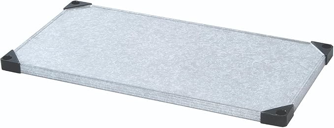 Quantum Storage Systems 1448SG Solid Add-On Shelf Galvanized Steel 48" W x 14" D