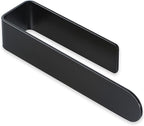 Taozun Hand Towel Holder/Hand Towel Bar - Black Face Towel Holder Self Adhesive Towel Ring for Bathroom, Stainless Steel