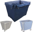 Laundry Basket Replacement Bag - Waterproof Oxford Cloth Liner for Utility and Cleaning Carts